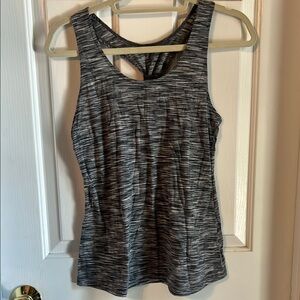 Avia Gray Sleeveless Fitted Tank Top